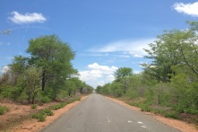 Road from Lusaka to Kariba